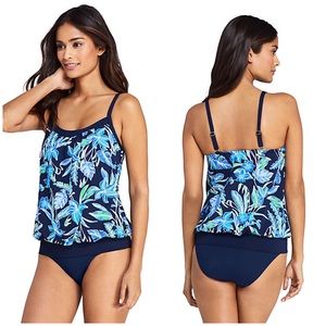 NWOT Lands End tankini size 14